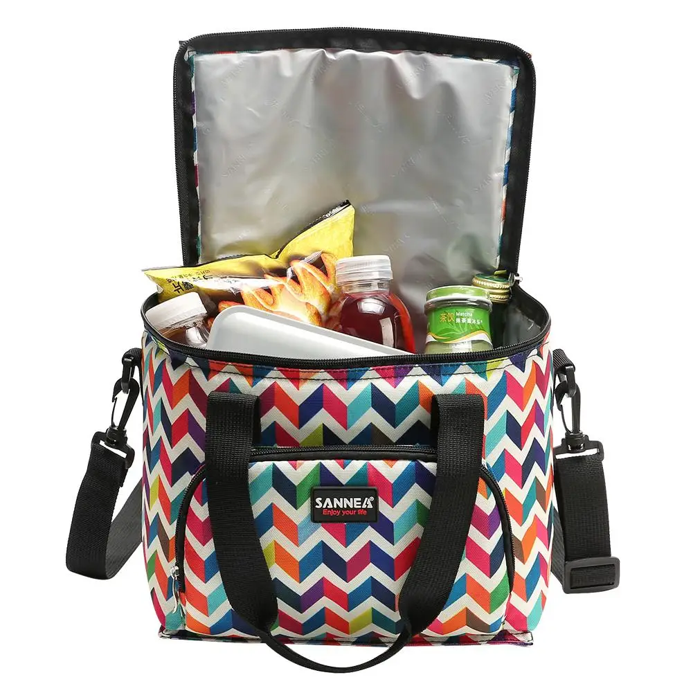 

Portable Lunch Bag Large-Capacity 7L Waterproof Cool Lunch Bag Unisex Fashionable Simple Fresh-Keeping For Women Men Newly