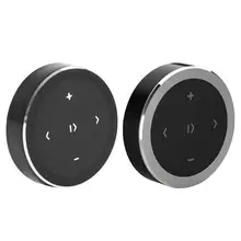 ALLOYSEED мини беспроводной Bluetooth Автомобильный руль музыкальный плеер приемник Пульт дистанционного управления беспроводной адаптер для IOS Android телефонов