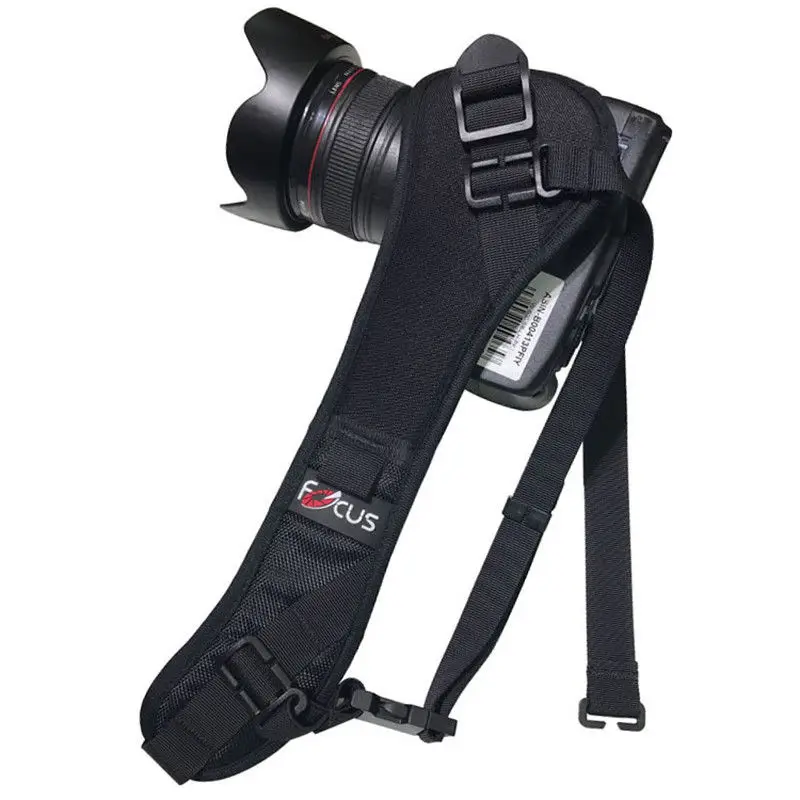 Камера плеча шейный ремень Регулируемый ремень мягкие патронташ для Canon для цифровых зеркальных фотокамер Nikon Камера аксессуары