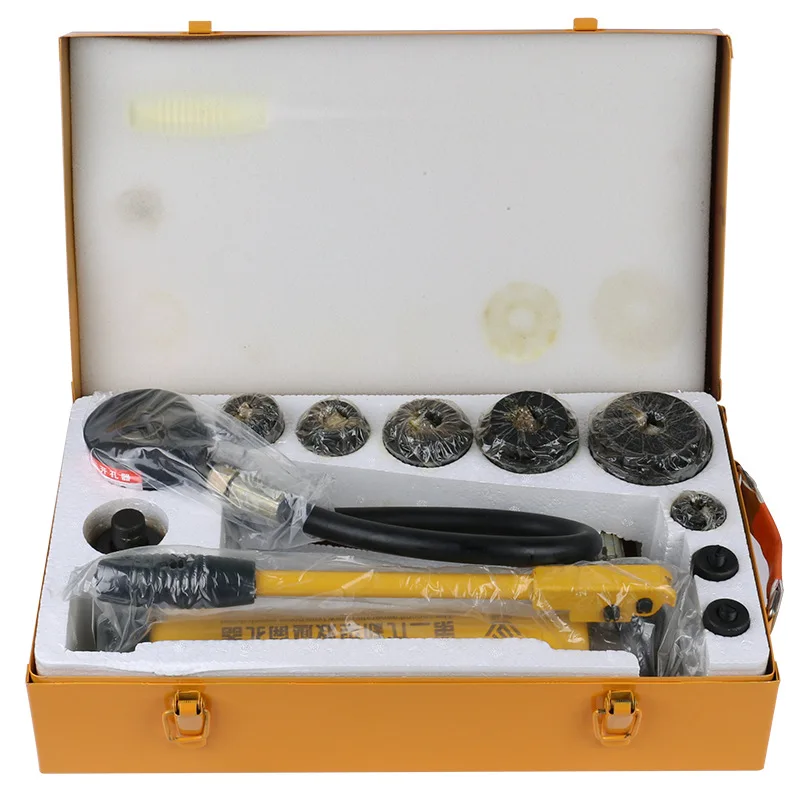 

Hydraulic Hole Saw Punch Drilling Machine Yuhuan Hole Saw Hardware Tools Wholesale