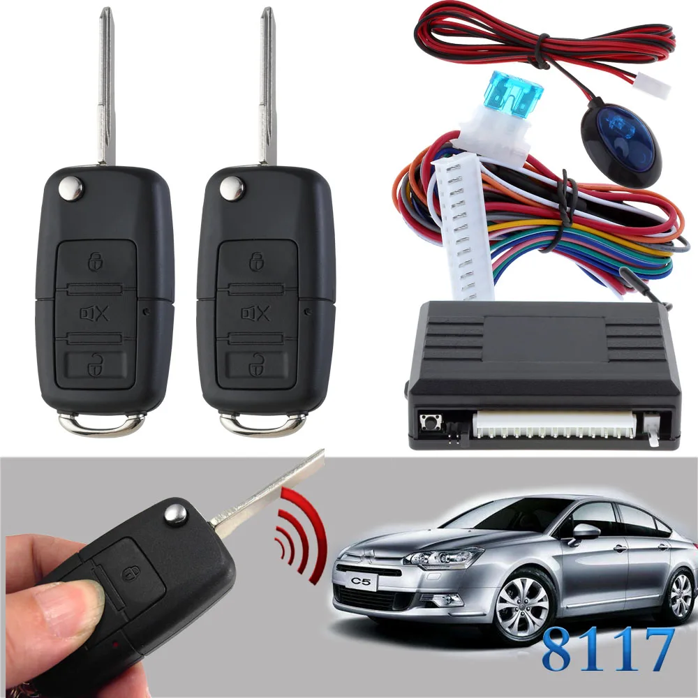 

Flip key #17 for Citroen car Auto Remote Central Kit Door Lock Vehicle Keyless Entry System Central Locking keys CHADWICK 8117