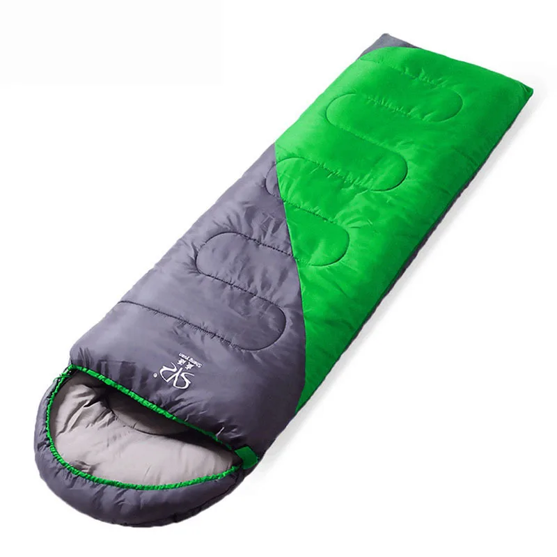 

Breathable Warm Ultralight Duck Down Sleeping Bag Outdoor Camping Travel Bed Hollow Cotton Lazy Bag Warm Bedding Bag