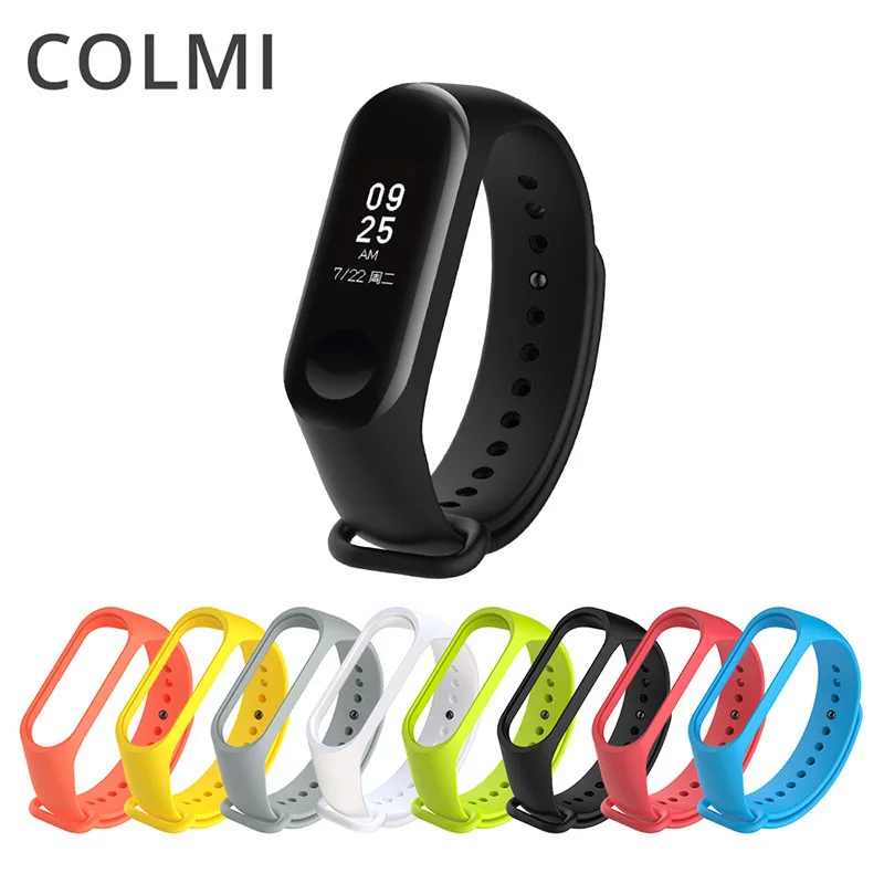 Браслет для Xiaomi Mi Band 3 спортивный ремешок часы силиконовый xiaomi mi band аксессуары