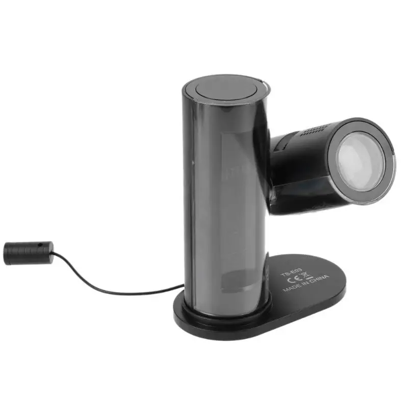 Tanie LCD cyfrowy zegar projekcyjny temperatura wilgotność zegar projektor kolorowe diody led budzik z podświetleniem kalendarz pogody Home Decor