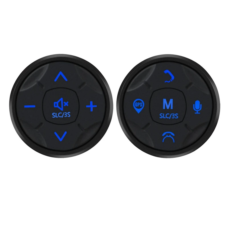

Car Steering Wheel Controller Multifunction Wireless Bluetooth Control