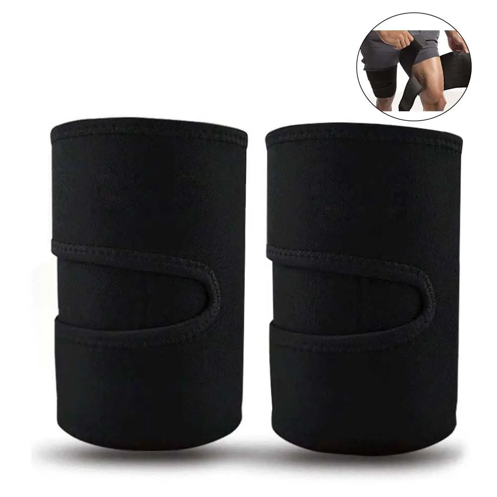 

Thigh Set Sports Protective Gear Anti-straining Breathable Wicking Protection Thigh Adjustable Thigh Support Great for Running
