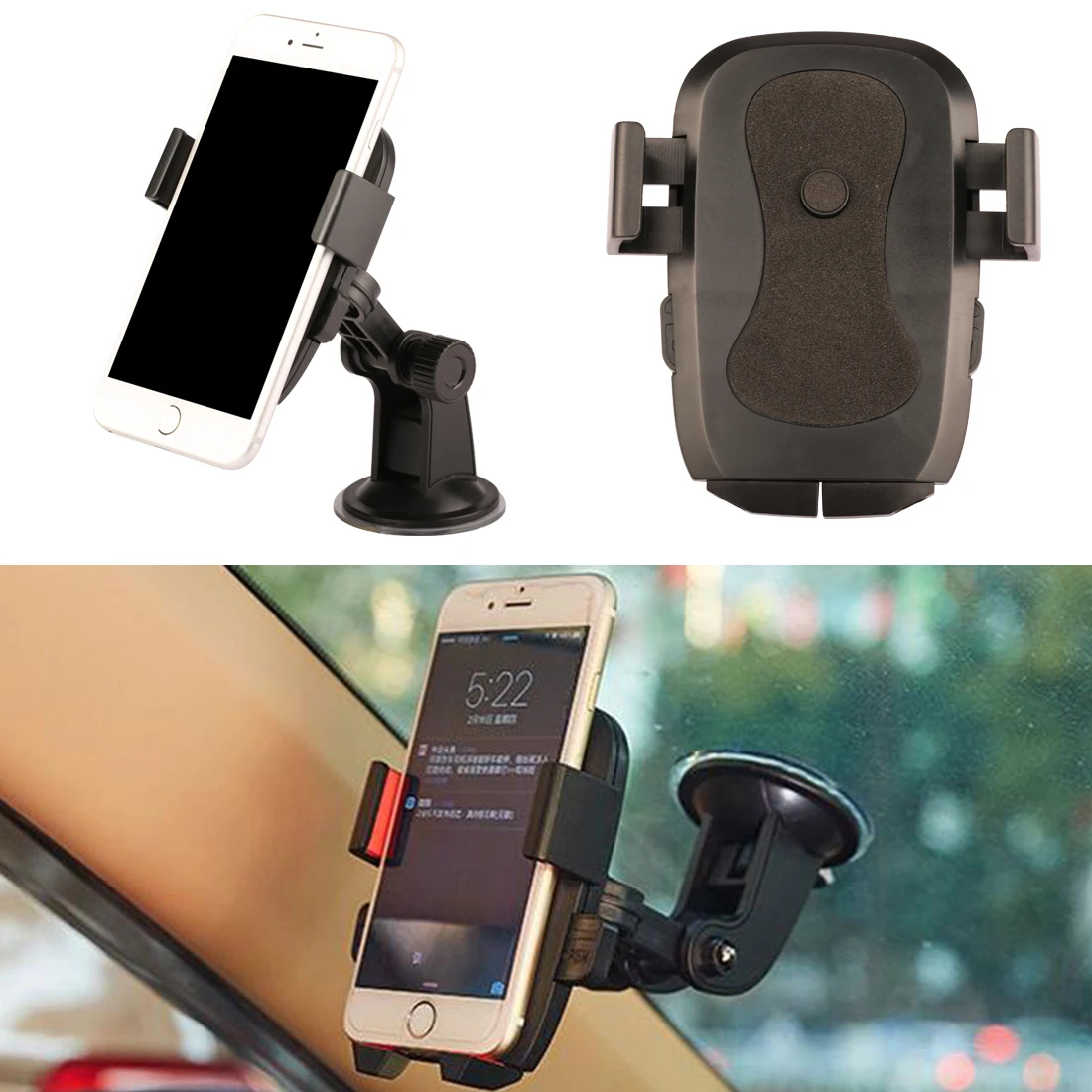  Dewtreetali Neue Auto Telefon Halter Halterung Tasse Halter Universal Auto Halterung Mobile Saug Wi
