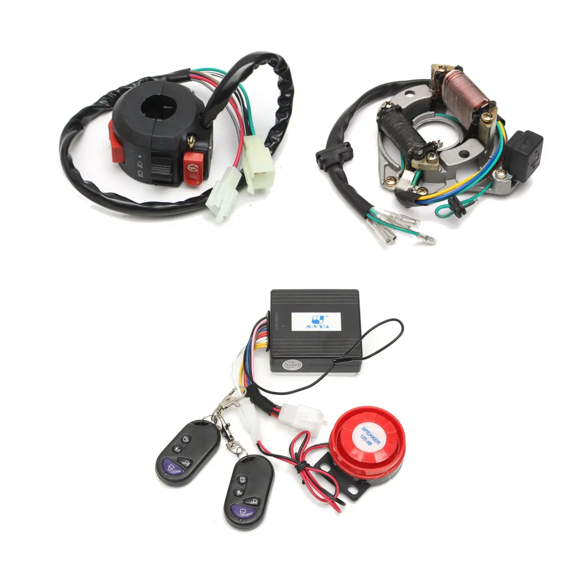 Новая система сигнализации полный Электрический жгут проводов CDI 0cc 70cc 110cc 125cc ATV