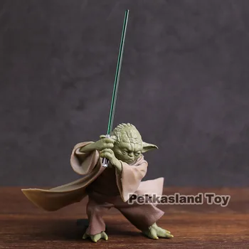 

Jedi Knight Yoda Mini PVC Action Figure Collectible Model Toy