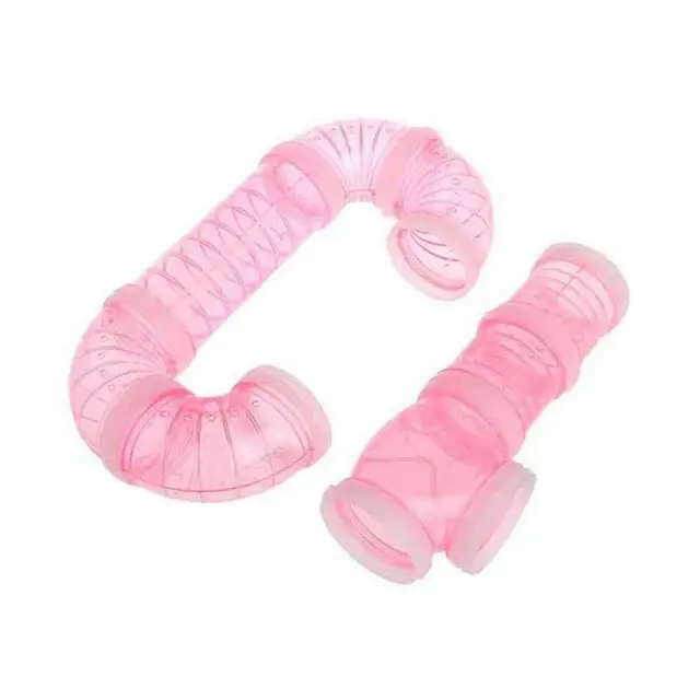 DIY U-type Plastic Pipe Line Tube Training Playing Connected External Tunnel Toys for Small Animal Hamster Cage Product Supplies 4