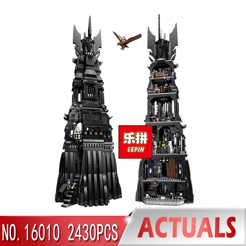 

In-Stock Free shipping 16010 LEPIN 2430Pcs Lord of the rings Lord of the rings Model set Building Kits Model 10237 Birthday Gift