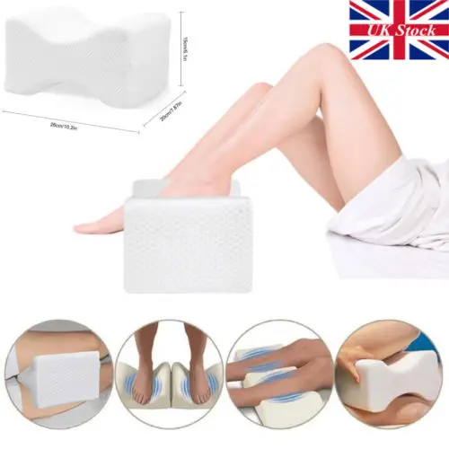 

Memory Foam Orthopaedic Massage Leg Pillow Cushion Hips Knee Support Pain Relief