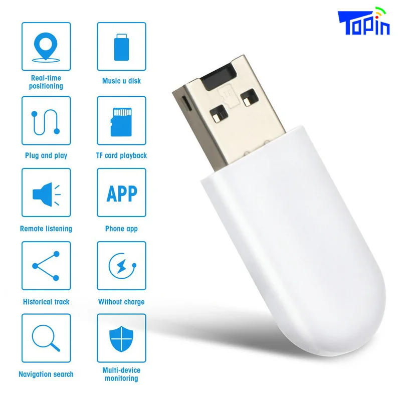 G08 Поддержка карт флеш накопителей gps трекер GSM wifi lbs Plug and Play отслеживание в