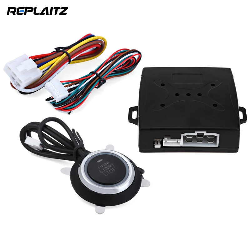 

Universal DC 12V Car Engine Push Start Remote Control Button Starter Car Keyless Automobiles One Button Start Stop Immobilizer