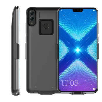 

For Huawei Honor 8X 6500mAh Battery Charger Case Extended Battery Backup Power bank with Kickstand for Honor 8X phone Cover