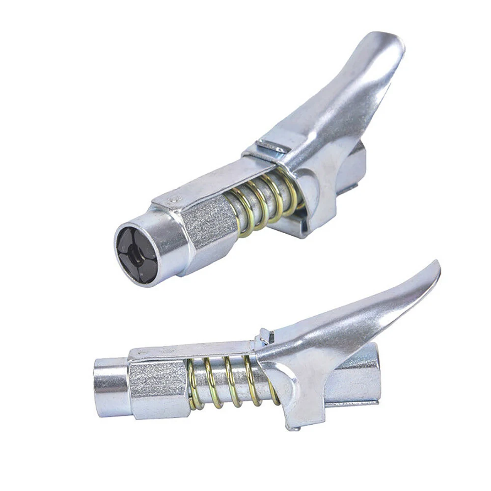 

2019 New Quick Release Grease Gun Coupler Heavy-Duty onto Zerk Fittings Fitting Tip Easy Lock Lp