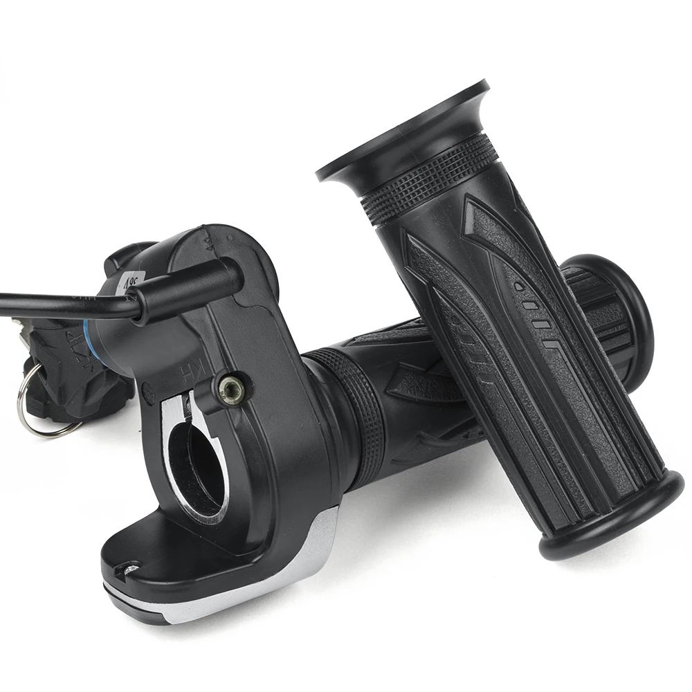 Sale 1pair Twist Throttle 36V Gas Handle For Electric Bike With LCD display Lithium Battery Switch Lock Electric Scooter  Accelerator 4 Sale 1pair Twist Throttle 36V Gas Handle For Electric Bike With LCD display Lithium Battery Switch Lock Electric Scooter  Accelerator 4