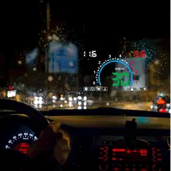 5,8 "Экран HUD автомобилей Head Up Дисплей неисправности сигнализация для топливного бака Спидометр E350