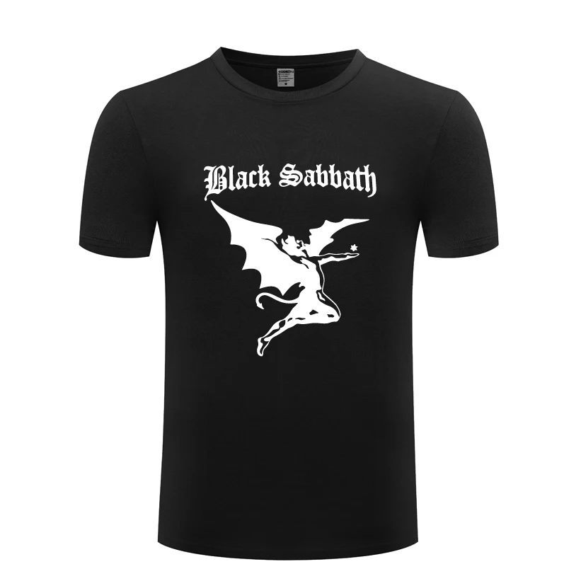

Black Sabbath Rock Band Men's T-Shirt T Shirt Men 2018 New Short Sleeve O Neck Cotton Casual Top Tee