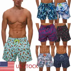 Для мальчиков мужские плавание ming пляжные шорты для плавания мужские плавки летняя одежда с цветочным принтом свободные шорты
