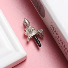 Супер популярные наушники Meng Rabbit с защитой от пыли, Пылезащитная заглушка, универсальный мобильный телефон, 3,5 мм, пылезащитная заглушка для наушников