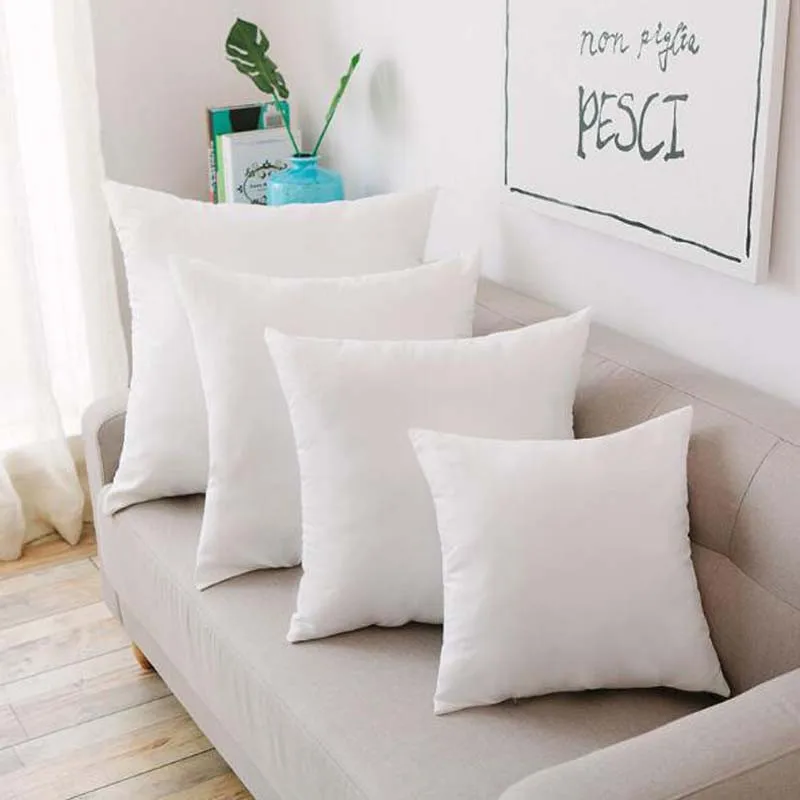 

Hypoallergenic Stuffer Pillow Insert Sham Square Form Polyester