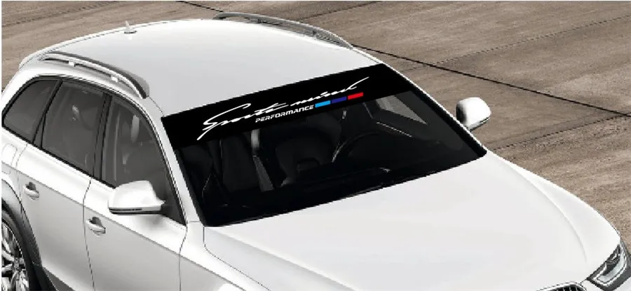 Солнцезащитный козырек автомобильная наклейка на ветровое стекло для BMW M E46 E60 E39