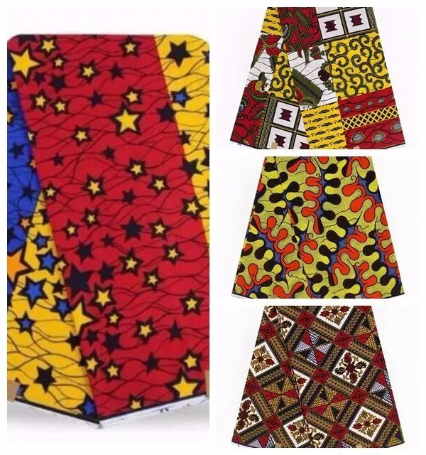 

Free Shipping 2018 Ankara Dutch Wax Hollandais African Hollandais Real Dutch Wax Veritable Wax Hollandais For Women Dress 6yards
