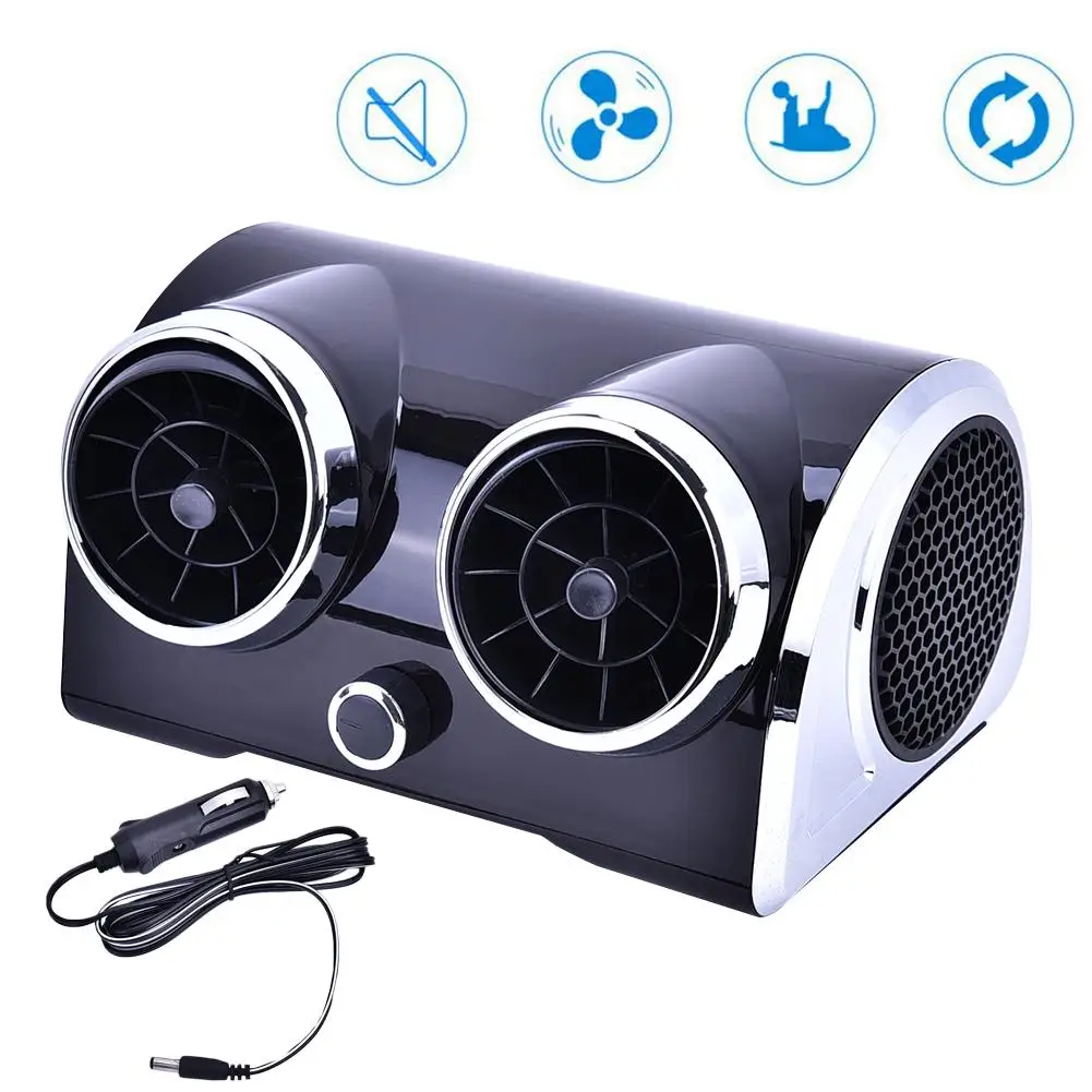 12V 24V AC DC Bladeless электрический автомобильный вентилятор охлаждения двухцелевой