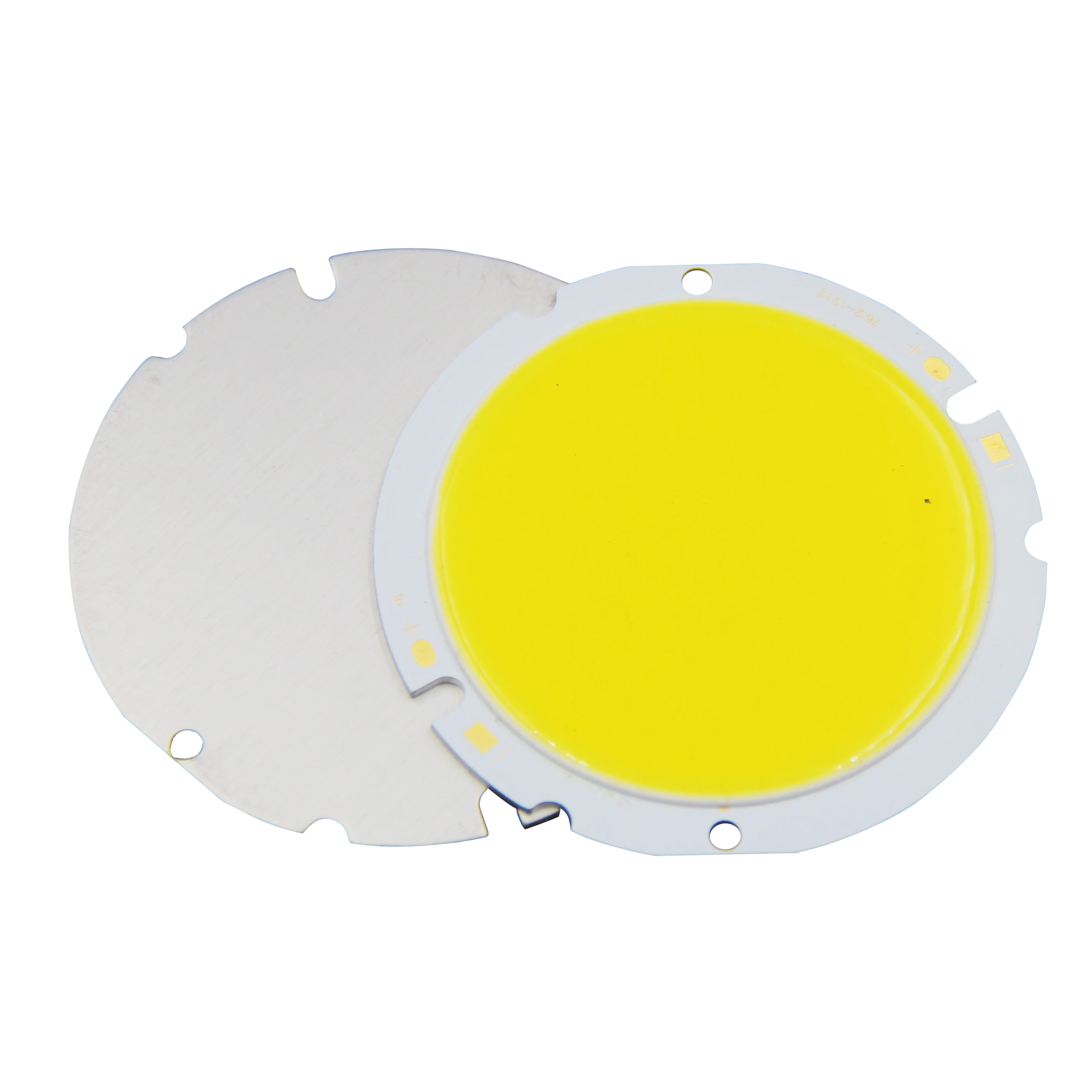 Новый 1 шт. 5 10 круглый чип COB DIY источник света 100лм/Вт 76 мм 64 led 4200k натуральный белый
