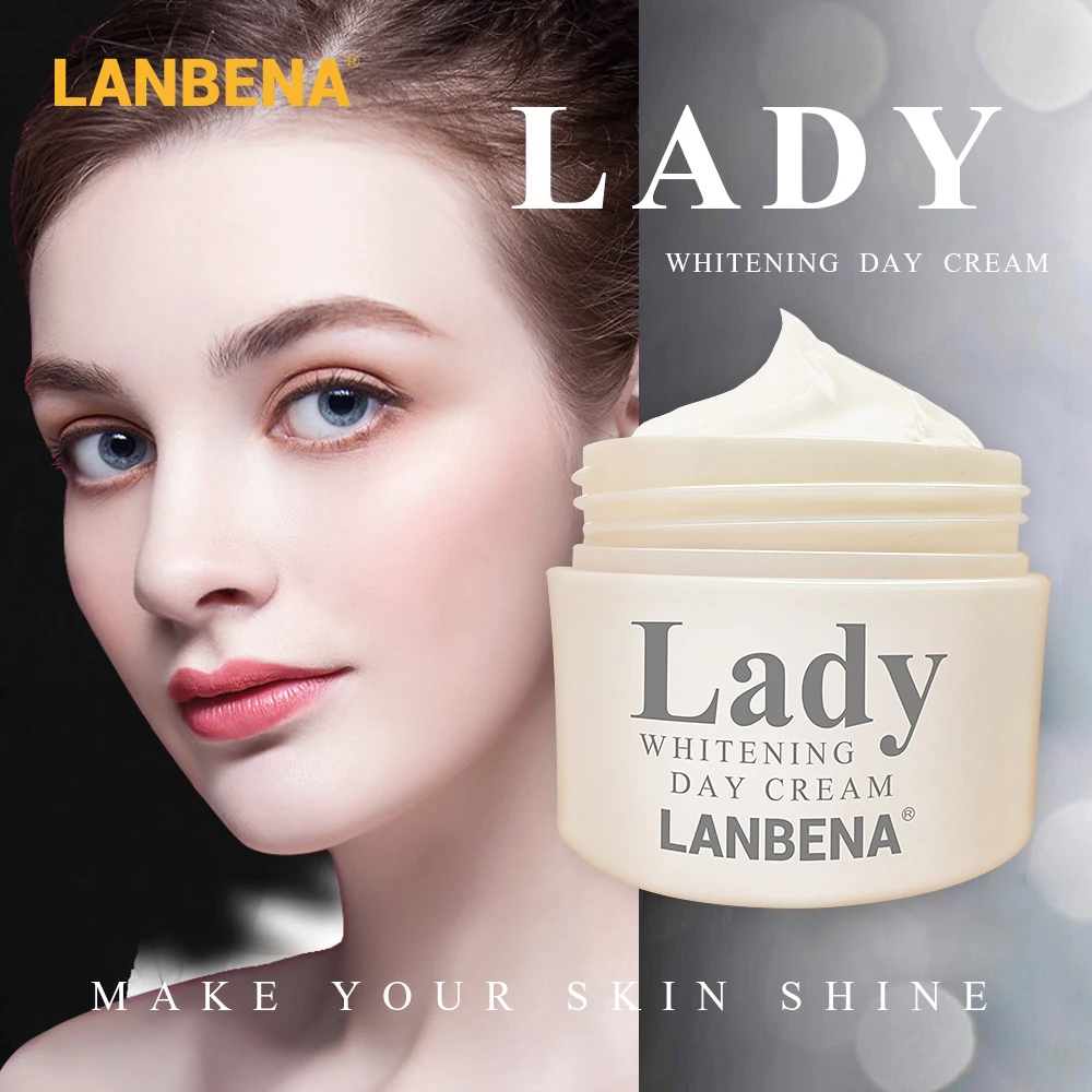 

LANBENA Whitening Face Cream Hydrolyzed Pearl Anti Repairing Wrinkle Anti Aging Nourishing Moisturizing Day Cream Skin Care 35g