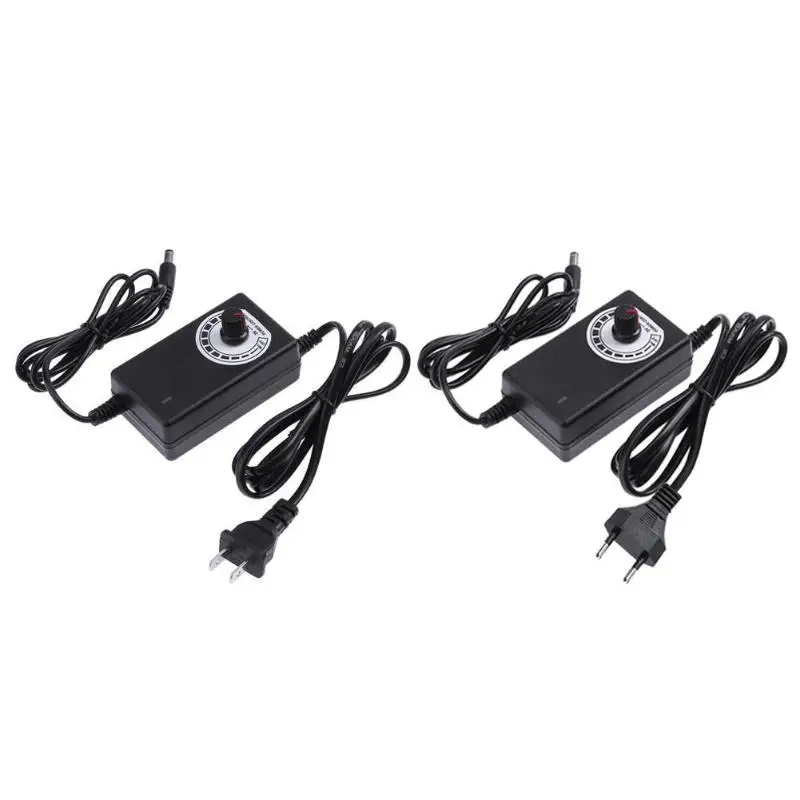 

AC to DC Adapter 3-12V 2A Adjustable Power Supply Motor Speed Controller