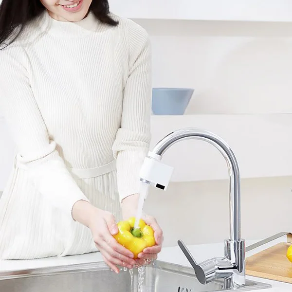 Automatic Sense Infrared Induction Water Saving Device Sink Faucet For Kitchen Bathroom Adjustable Water Diffuser Home