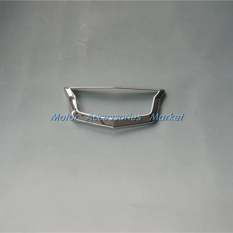 

New Chrome Front Emblem Grille Cover Trim For Cadillac XT4 2019