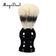 Черная смола ручка для удаления волос Усы Борода бритвенная щетка уход инструмент для ежедневного использования