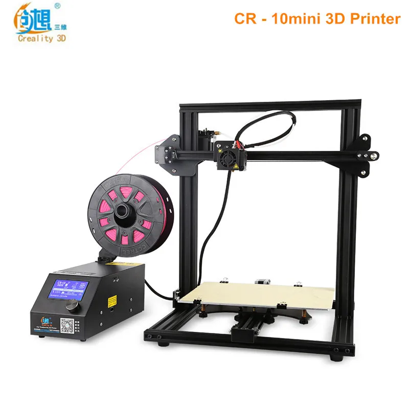 

Creality3D CR - 10mini 3D Printer 300X220X300mm Print Size Desktop DIY Printing Kit LCD Screen Display Off-line Printing