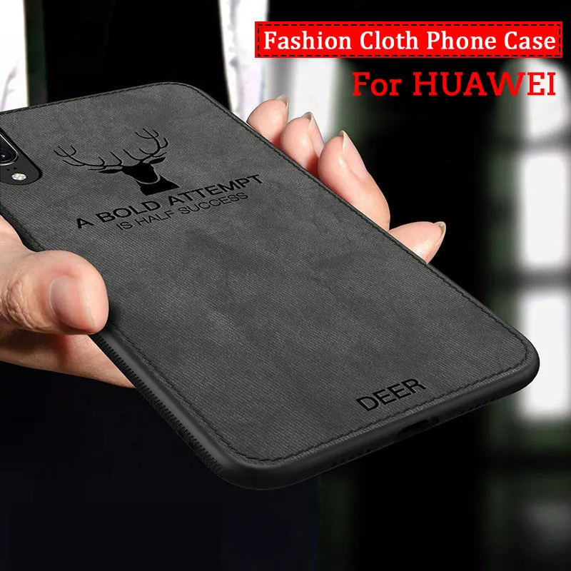 

Luxury Matte Christmas Deer Phone Case For Huawei P20 Lite P20 Pro Patterned Silicone Cover Case For Huawei P10 Plus P20 Shell