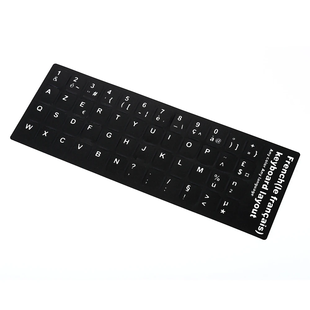 

French Russian Spanish Keyboard Stickers