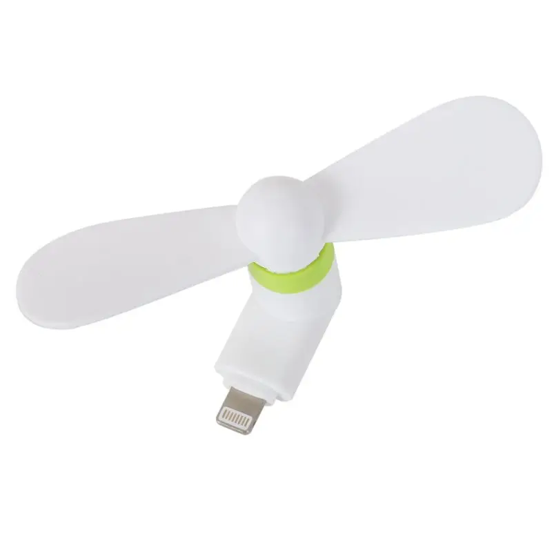 

Mini Portable Fan USB Gadget Flexible Fan For Phone Universal Portable Summer For IOS USB Mini Fan White