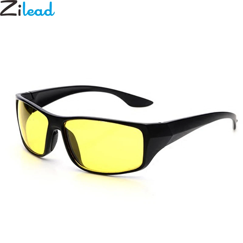 

Zilead Night Vision Goggles Sunglasses Driving HD Yellow Mirrors Coating Lens Sun Glasses Eyewear UV For Women&Men