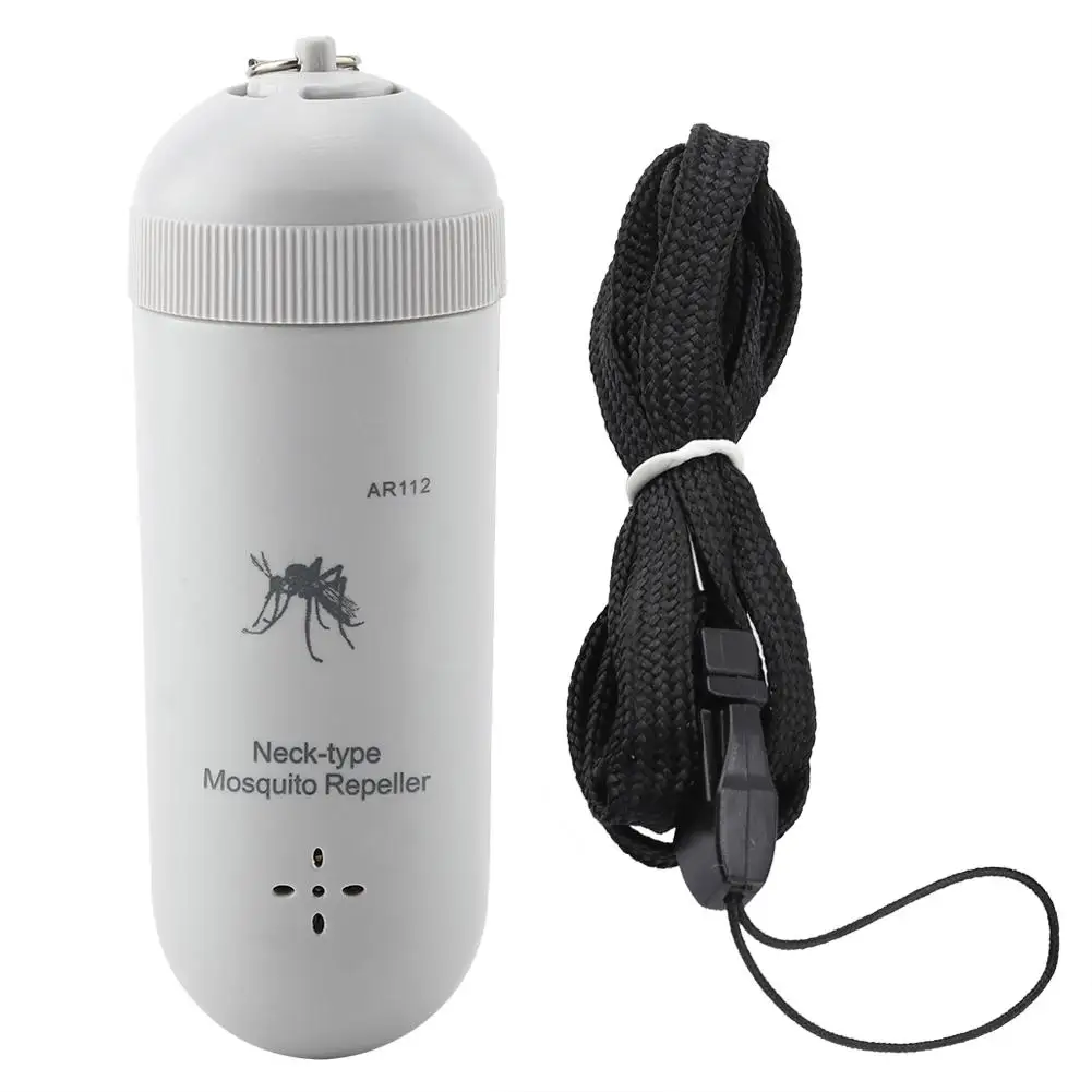 

White Ultrasound Mini Digital Portable Mosquito Killer Repellent For Garden Park without Radiation