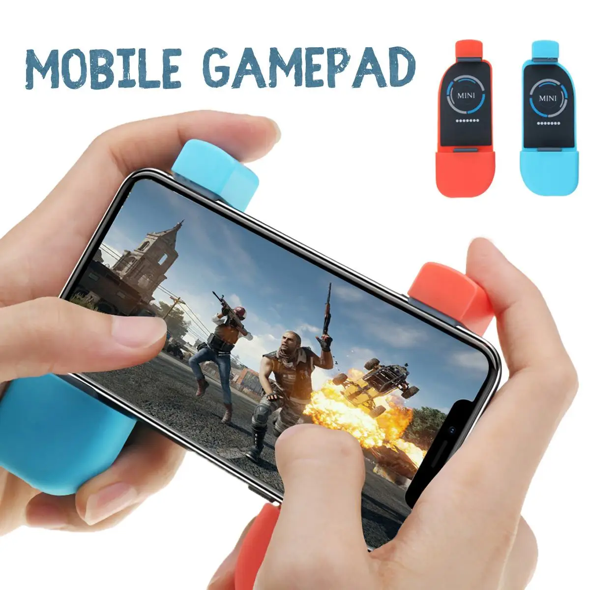 

Mobile Phone Controller Gaming Gamepad Joystick Shooter Button Handle Grip For Mobile Legends for iPhone Android