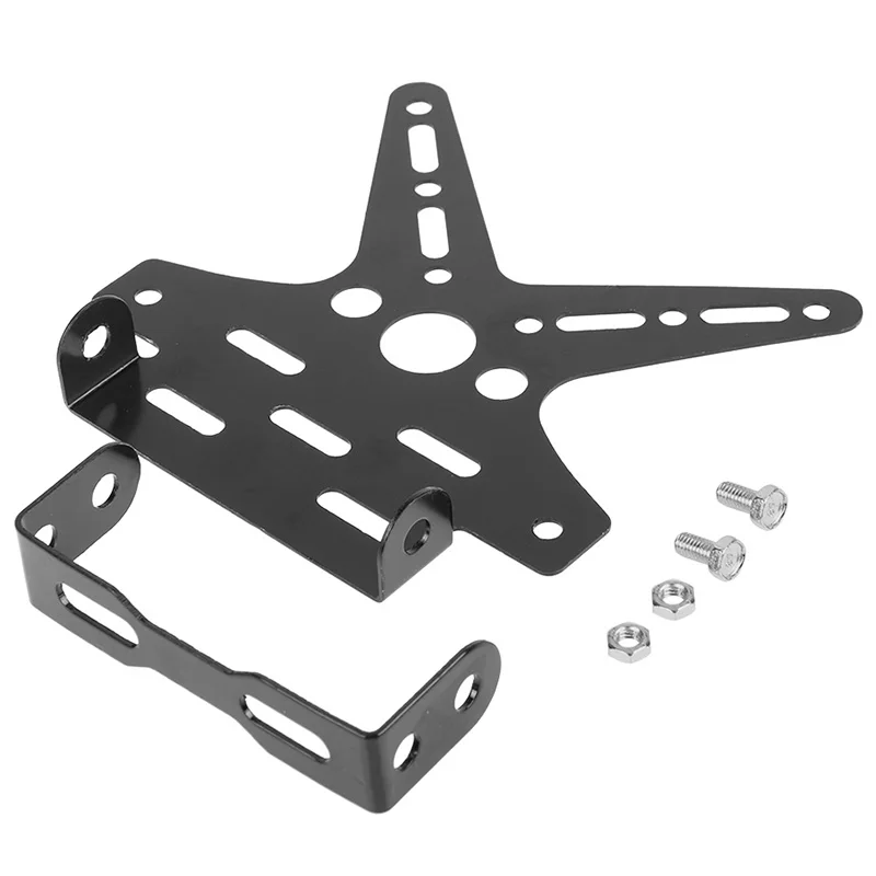 

Motorcycle License Plate Aluminum Alloy Mount Bracket Adjusted Number Plate Holder Moto Registration Plate Holder