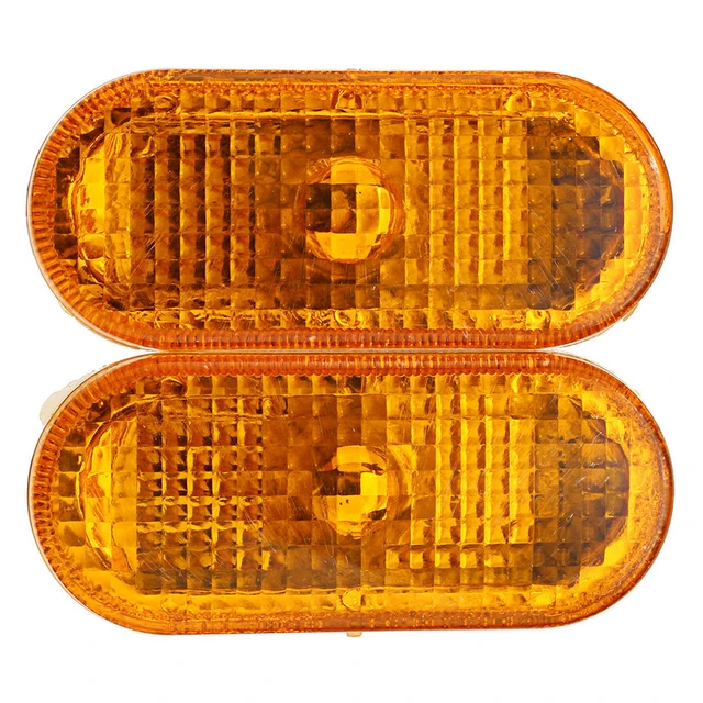 US $2.75 Car Signal Lamp 2pcs Amber Side Marker Lights For VW Golf Jetta MK4 19992005 for Passat B5B5
