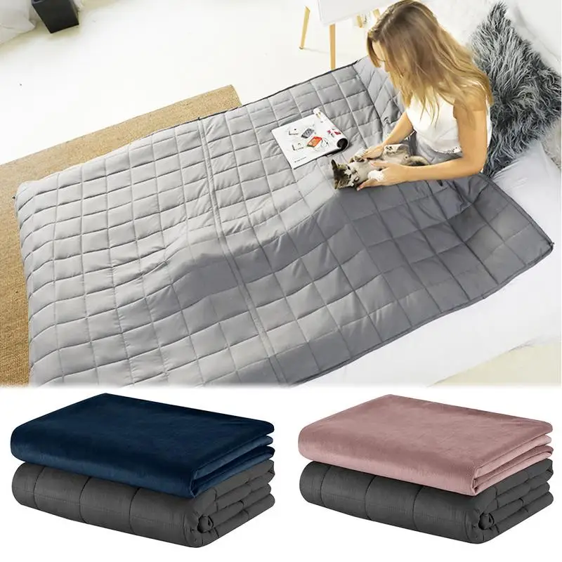 Gravity Blanket Weighted Blanket Cover Autism Anxiety Disorder Insomnia