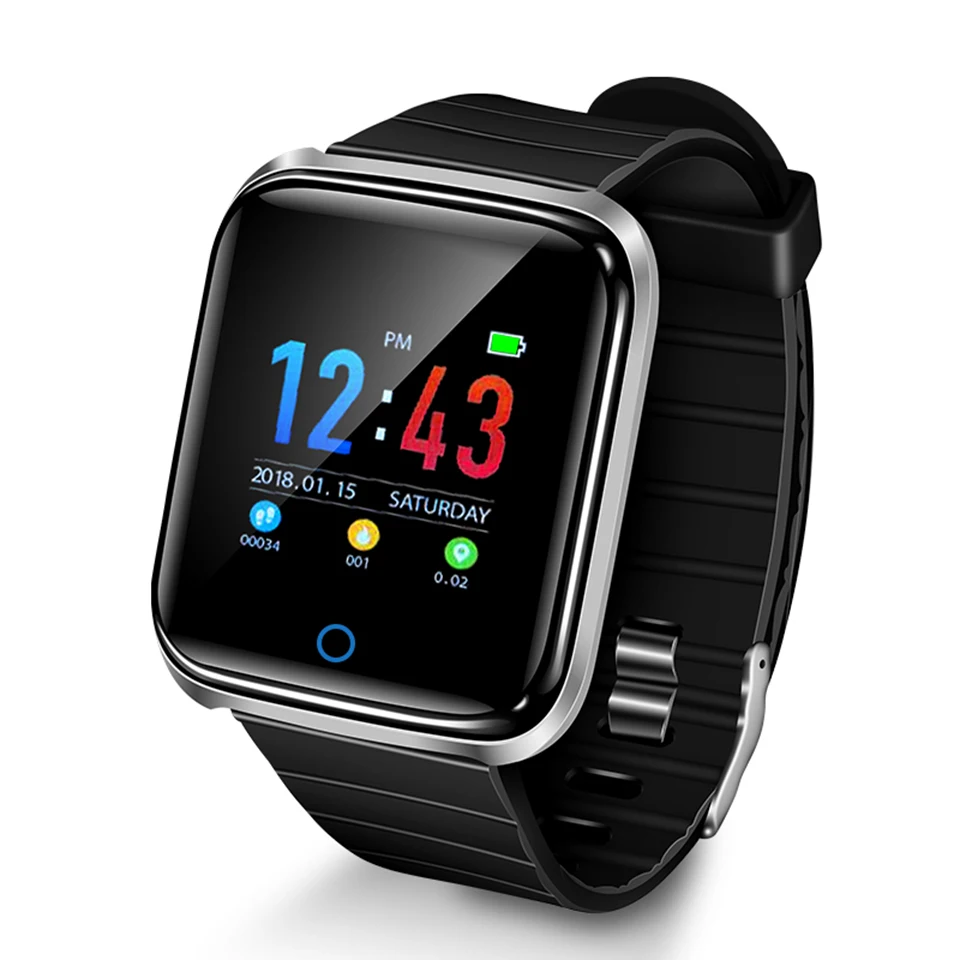 

D28 Bluetooth Smartband Color Screen Heart Rate Blood Pressure Monitor Smart Sport Fitness Tracker Smart Bracelet