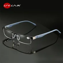 UVLAIK Alloy okulary do czytania mężczyźni wysokiej jakości biznes okulary nadwzroczność okulary na receptę + 1 0 1 5 2 0 2 5 3 0 3 5 4 0 tanie tanio MIRROR Jasne NONE Z tworzywa sztucznego CN (pochodzenie) STOP LHJ1537 28cm 49cm