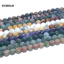Ограненный Природный камень бисер розовый кварц аметисты Агаты тигровый глаз лазурит для самостоятельного изготовления ювелирных изделий браслет 4/6/8/10/12 мм