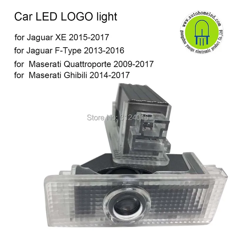 

2PC X Dahosun LED Car Laser Logo Light for Jaguar XE 2015-2017 F-TYPE 2013-2016 for Quattroporte 2009-2017 for Ghibili 2014-201