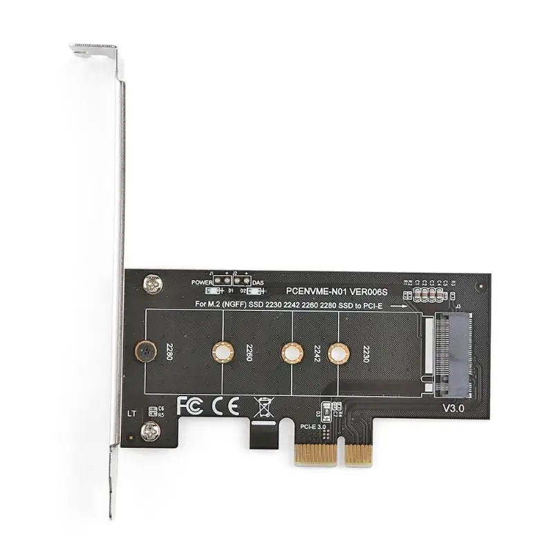 ALLOYSEED M.2 NVMe SSD NGFF к PCIE X1 адаптер M ключ интерфейс карта поддержка PCI Express 3 0x4 2230 2280